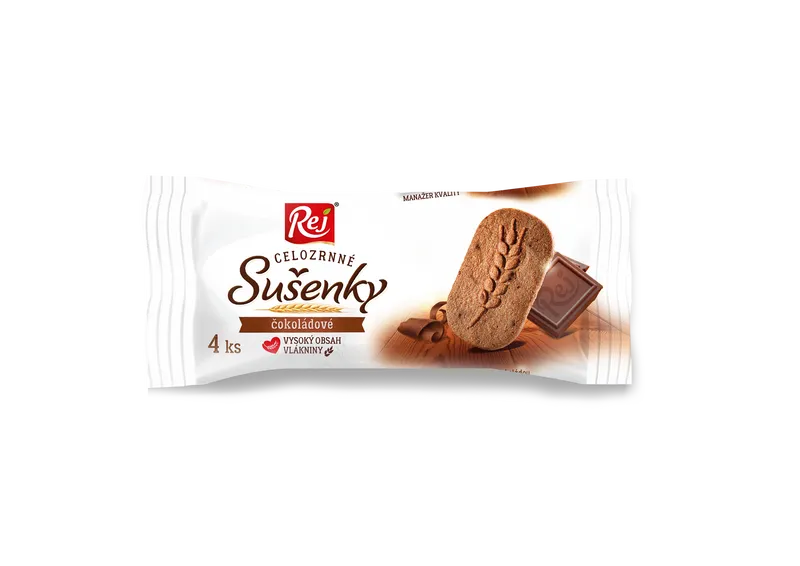 Rej Sušenky celozrnné čokoládové 34 g